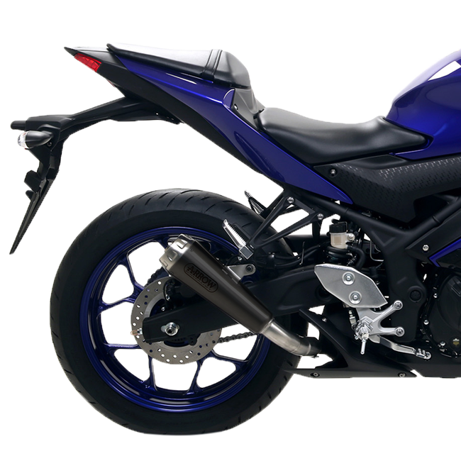 アロー スリップオン プロレース ステンレス ダーク ヤマハ YZF-R3 (21-25) 71831PRN 