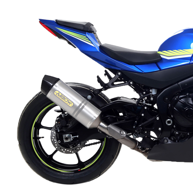 アロー スリップオン レーステック アルミニウム スズキ GSX-R 1000 (17-23) 71855AK 