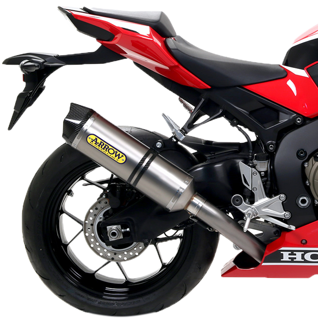 アロー スリップオン インディレース チタニウム ホンダ CBR 1000 RR SC77 (17-19) 71869PK 