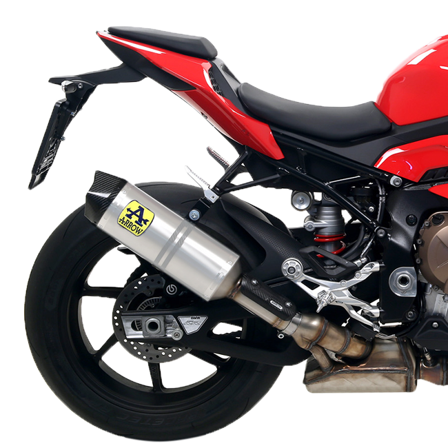 アロースリップオンレーステックアルミニウムBMW S1000RR K67 (19-25) 71903AK 