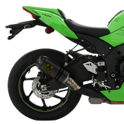 アロー スリップオン インディレース アルミ ダーク カワサキ ZX-10R/RR (21-25) 71928AKN 