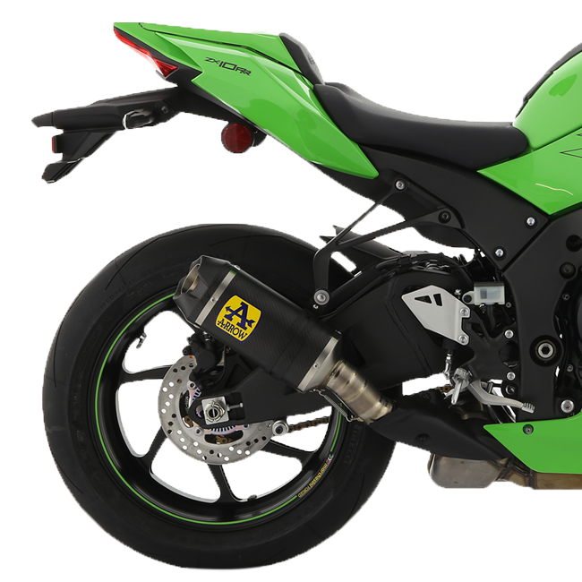アロースリップオン インディレース カーボン カワサキ ZX-10R/RR (21-25) 71928MK 