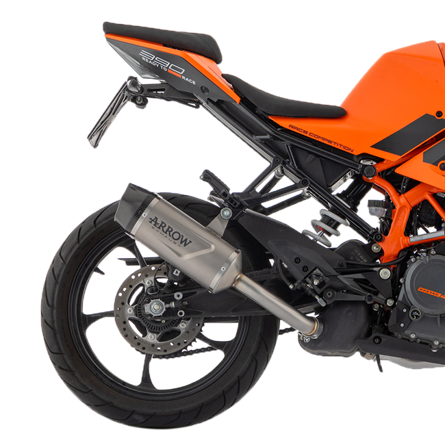 アロー スリップオン インディーレース チタン KTM RC 390 (22-25) 71957PK 