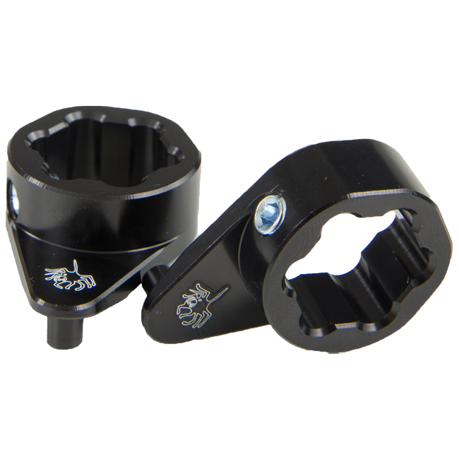 フォークプリロードアジャスター 14mm ヘックス – スパイダー・レーシング ユニバーサル 