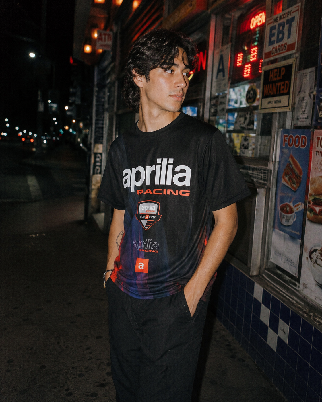 Aprilia BeARacer Tシャツ 2026 メンズ IXON 104101179 