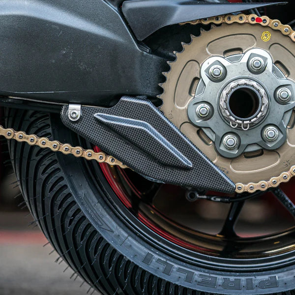 カーボンチェーンガード WorldSSP Feel Racing Ducati Panigale V2 955 (20-24) FR.495.114.C 