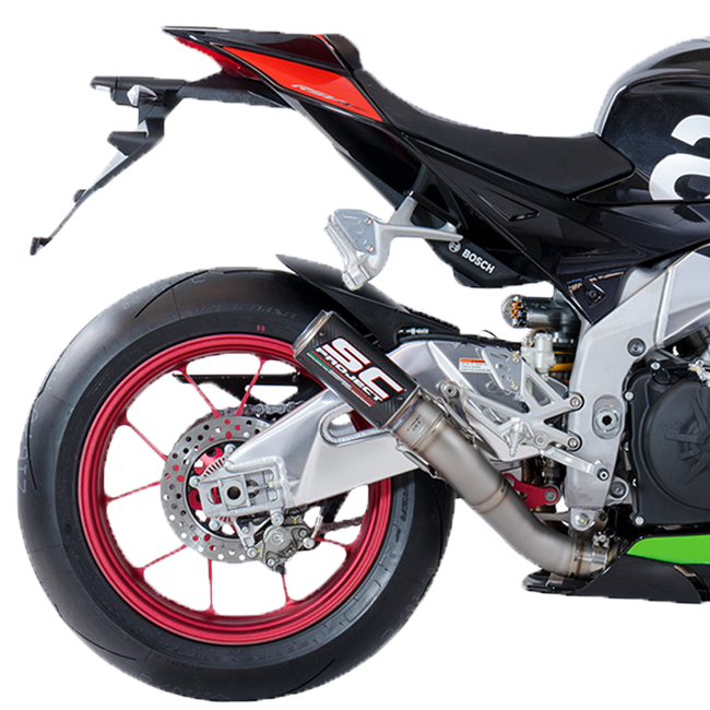 SC-Project スリップオン CR-T HIGH Aprilia RSV4/RR/RF (18-20) A18A-T90 