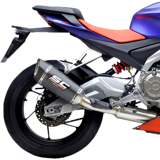 SC-Project Komplettanlage 2-1 SC1-R Aprilia RS 660 (20-24) A23A-KC90