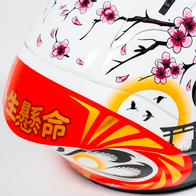 NHK GP-Rテックレースヘルメット アロンソ・ロペス モテギ 日本 レプリカ 2024 