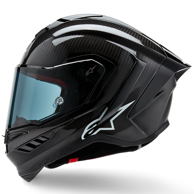 Alpinestars Supertech R10 Solid Helm Carbon Glanz 8200124-1902