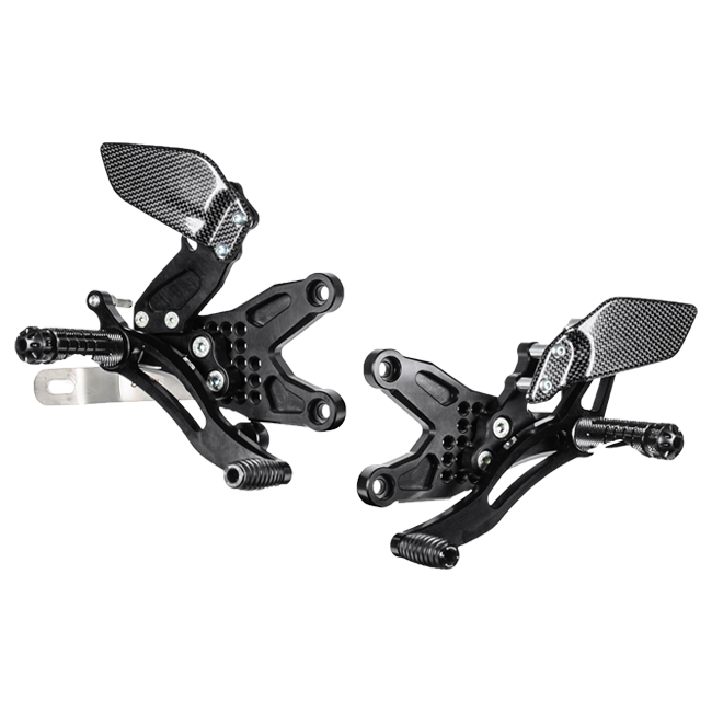 ボナミチレーシング フットレストシステム BMW S1000RR と HP4 K46 (09-14) B001/R 