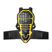 スピディ バック ウォリアー 背中プロテクター | 女性用 | ブラック/イエロー 