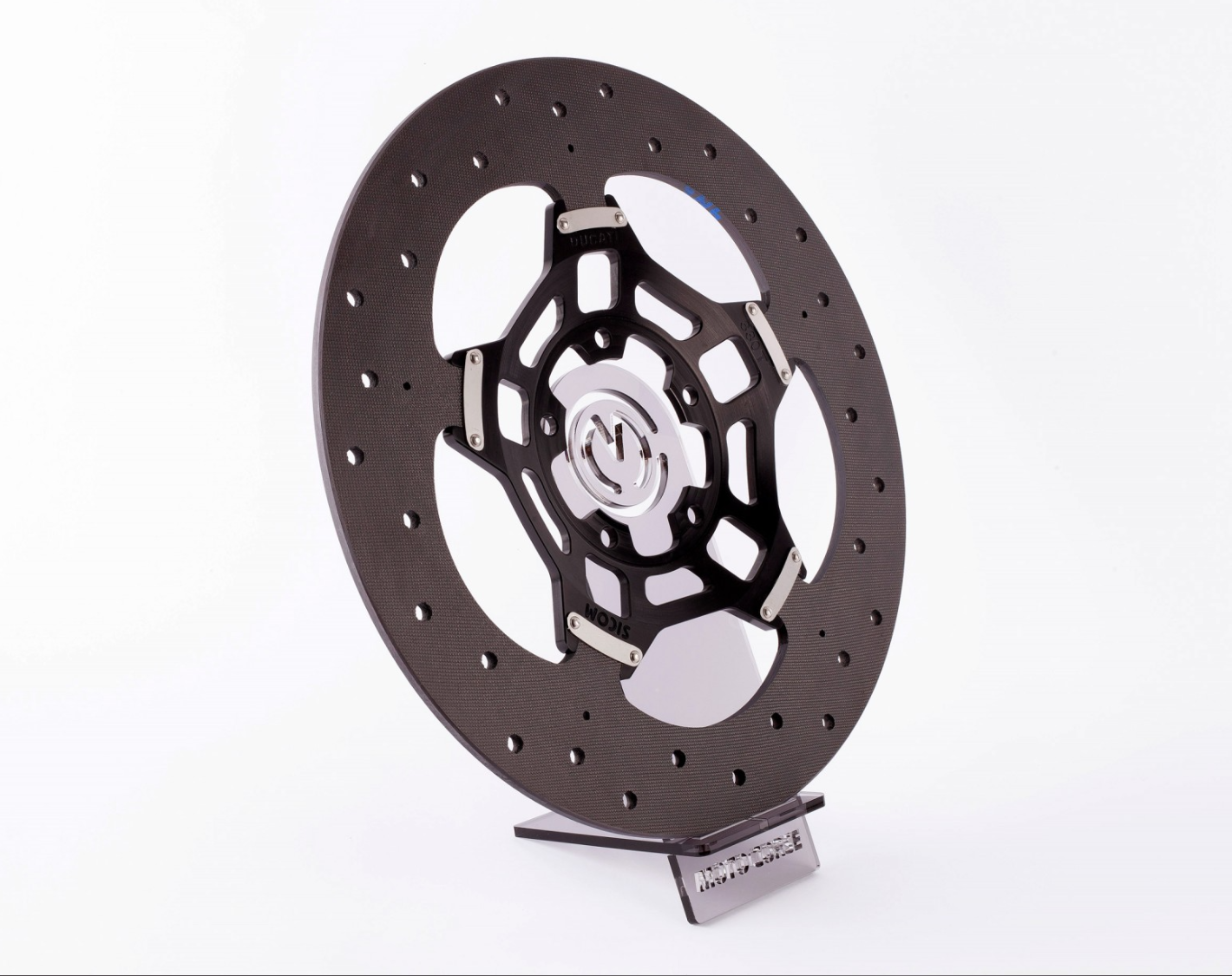 SICOMカーボンセラミック ブレーキディスクローター GPスタイル SSP 330x6mmキット デュカティ パニガーレ V4/S/R (18-24) 