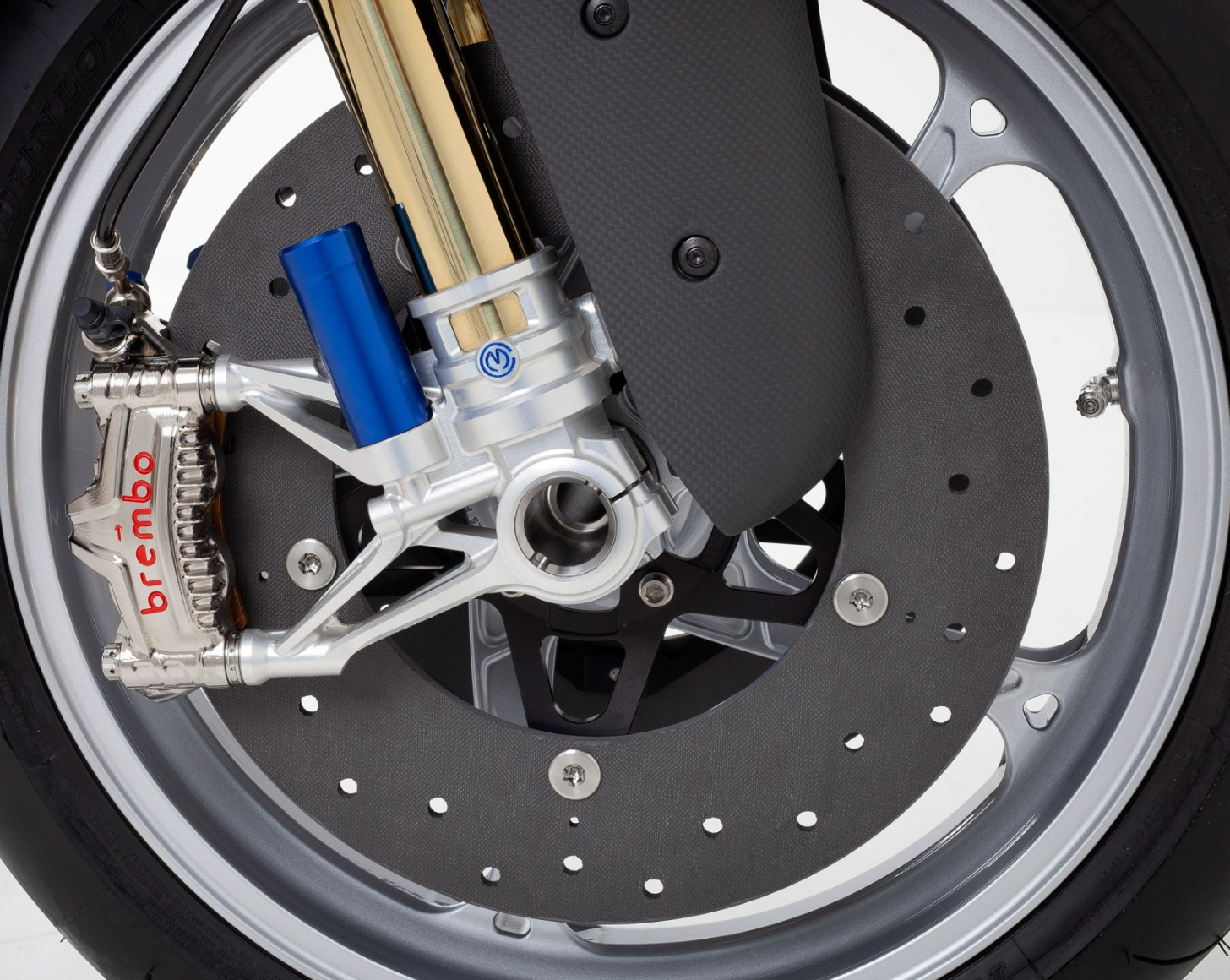 SICOMカーボンセラミック ブレーキディスクローター GPスタイル SSP 330x6mm キット ドゥカティ パニガーレ V4/S/R (18-24) 