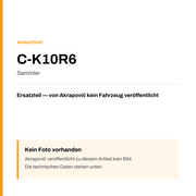 Akrapovic Sammler C-K10R6 — Platzhalter, kein Herstellerfoto verfügbar