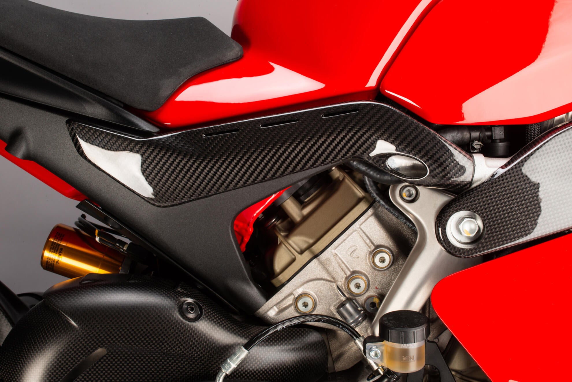 カーボン製リアフレームカバー LighTech Ducati Panigale V4/S/R (18-24) CARD0880 