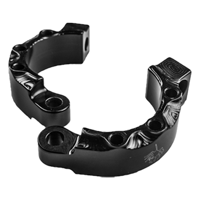 クランプクリンチセット フォークブリッジ スパイダー レーシング BMW S1000RR K67 (19-25) 50.15.203 