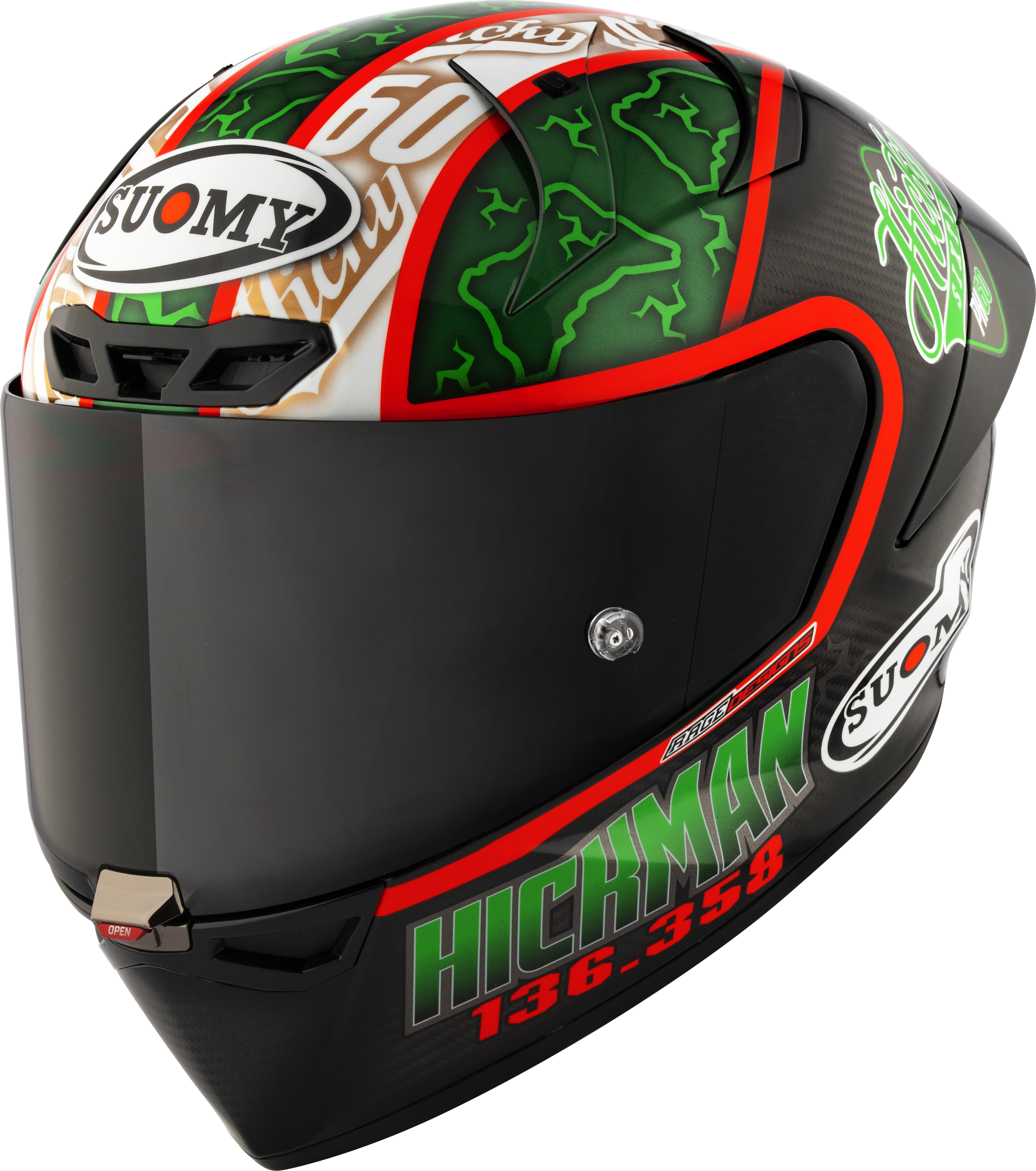 スオーミー S1-XR GP ヘルメット ピーター・ヒックマン レプリカ 2024 K6SX0010 