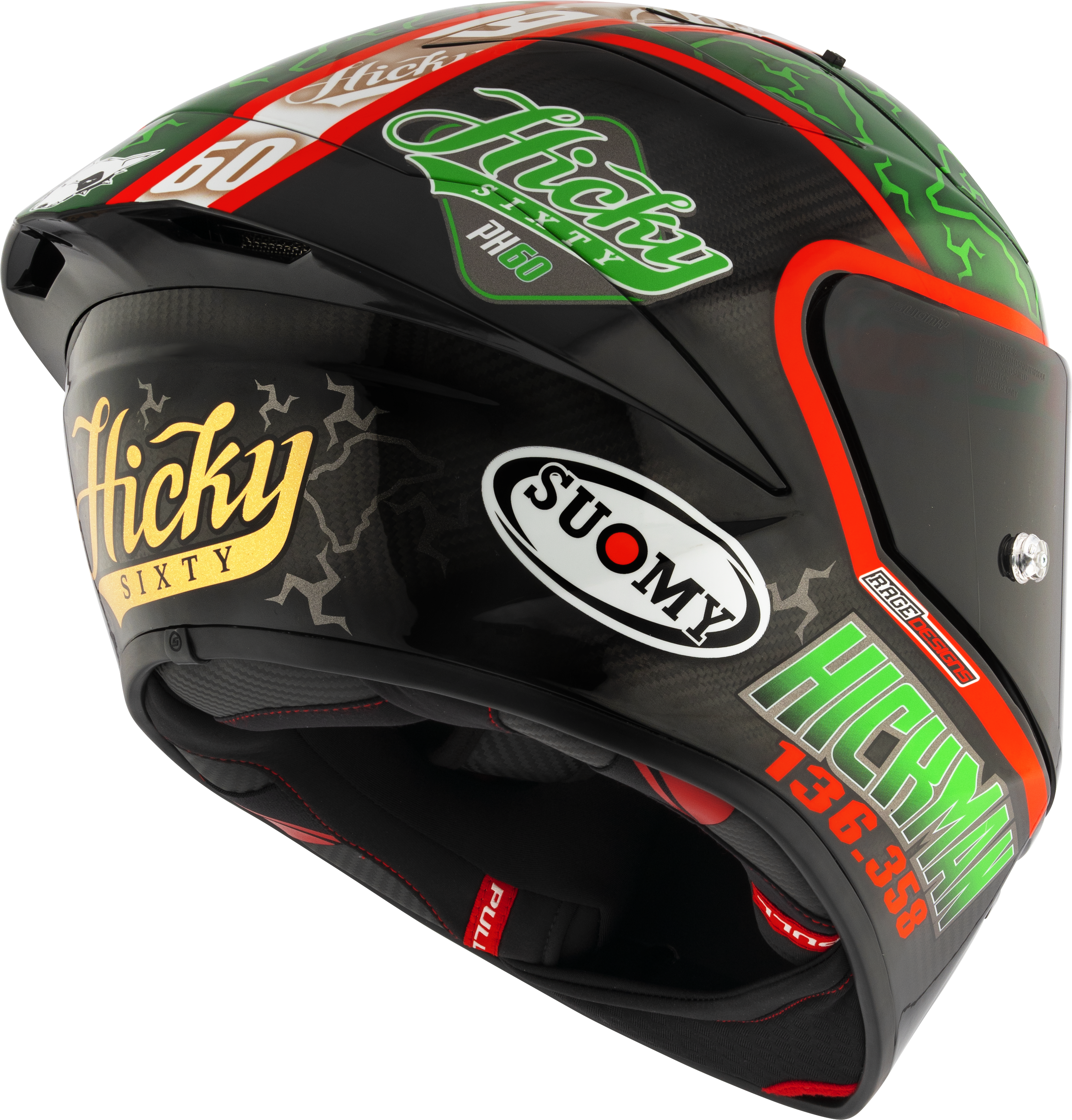 Suomy S1-XR GP Helm Peter Hickman Replica 2024 K6SX0010