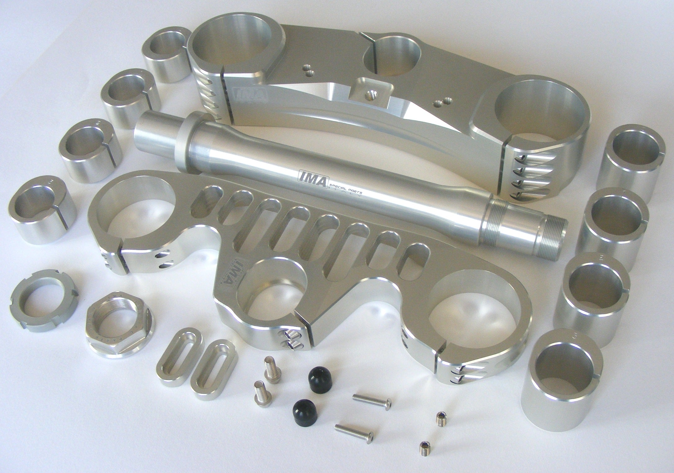 Ima Special Parts レーシングフォークブリッジ 調整可能なオフセット付き Ducati Panigale V4/S (2025) 