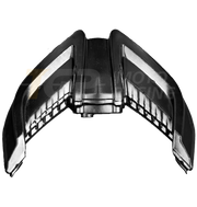 ダミーリアライトカバー ヘッドライトフェイク ブラックグロス TGP MotoRacing ドゥカティ パニガーレ V4/S/R (25-26) 