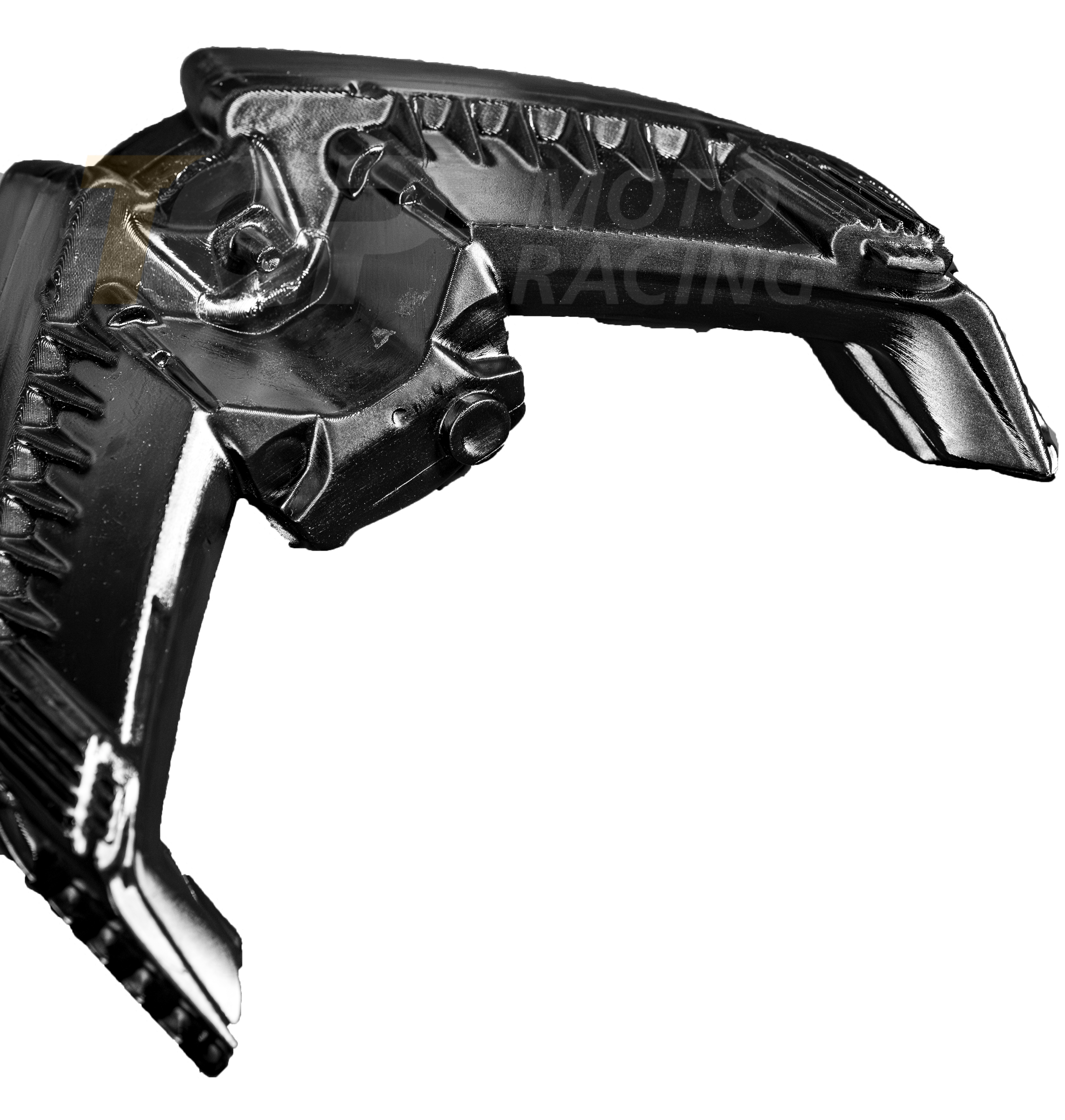 ダミーリアライトカバー ヘッドライトフェイク ブラックグロス TGP MotoRacing ドゥカティ パニガーレ V4/S/R (25-26) 