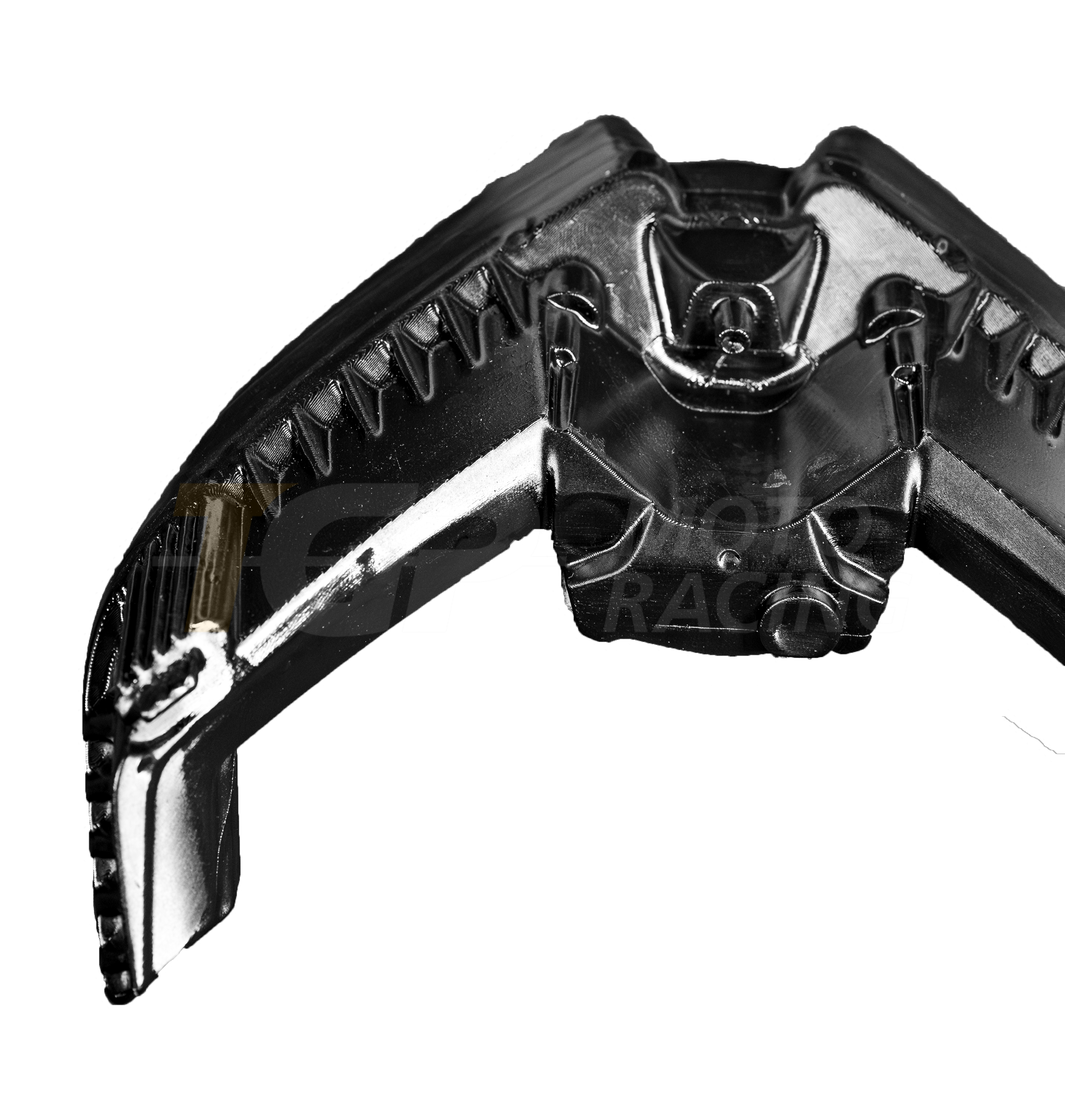 ダミーリアライトカバー ヘッドライトフェイク ブラックグロス TGP MotoRacing ドゥカティ パニガーレ V4/S/R (25-26) 