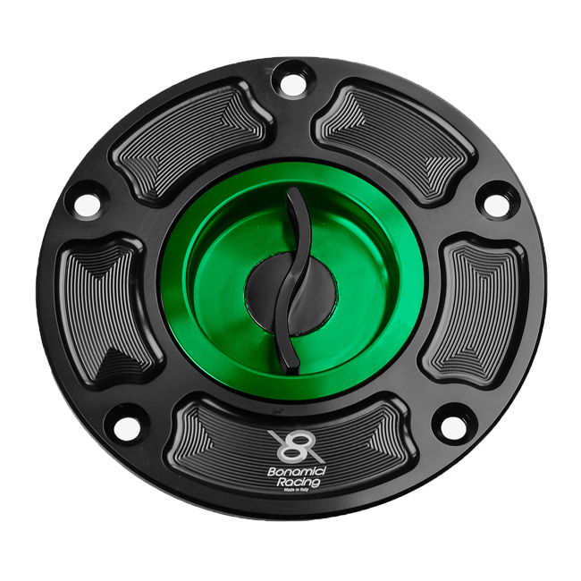 ボナミチ・レーシングのクイックリリースタンクキャップ、アプリリア RSV4/1100 ファクトリー/R/RR/RF (09-25) FC030 