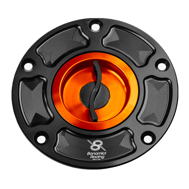 ボナミチ・レーシングのクイックリリースタンクキャップ、アプリリア RSV4/1100 ファクトリー/R/RR/RF (09-25) FC030 