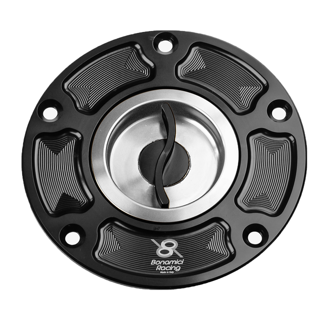 ボナミチ・レーシングのクイックリリースタンクキャップ Aprilia RSV4/1100 Factory/R/RR/RF (09-25) FC030 