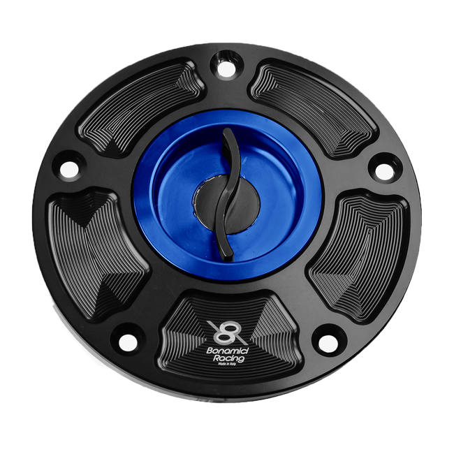 ボナミチ・レーシング製のカワサキ ZX-10 R/RR (06-20) 用クイックリリースタンクキャップ FC070 