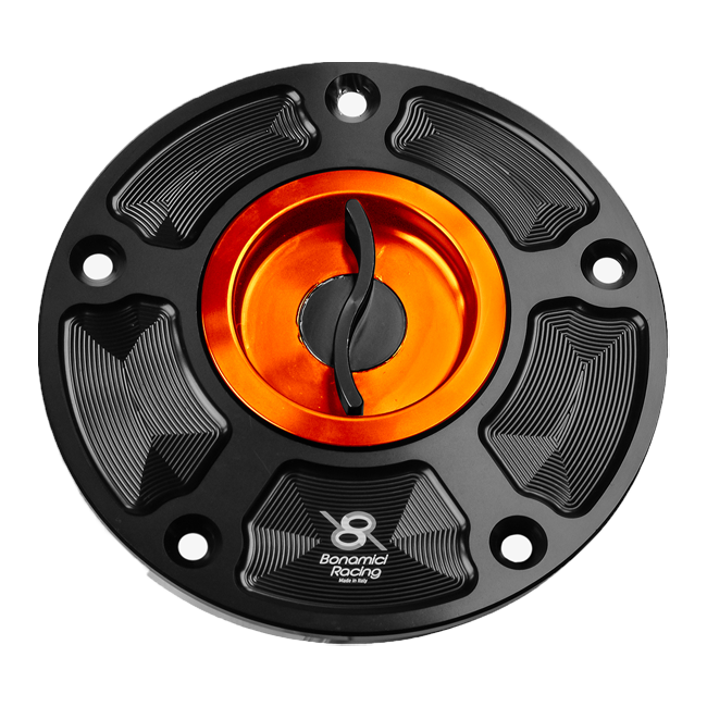 ボナミチ・レーシング製のカワサキ ZX-10 R/RR (06-20) 用クイックリリースタンクキャップ FC070 