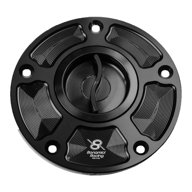 ボナミチ・レーシング製のカワサキ ZX-10 R/RR (06-20) 用クイックリリースタンクキャップ FC070 