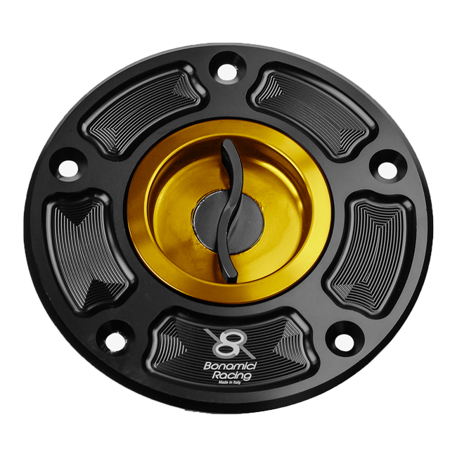 ボナミチレーシングのスズキGSX-R 600/750 (04-16) 用クイックリリースタンクキャップ FC080 