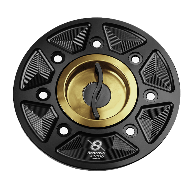 ボナミチ・レーシングのカワサキ ZX-10R/RR (21-25) FC170用クイックリリースタンクキャップ 