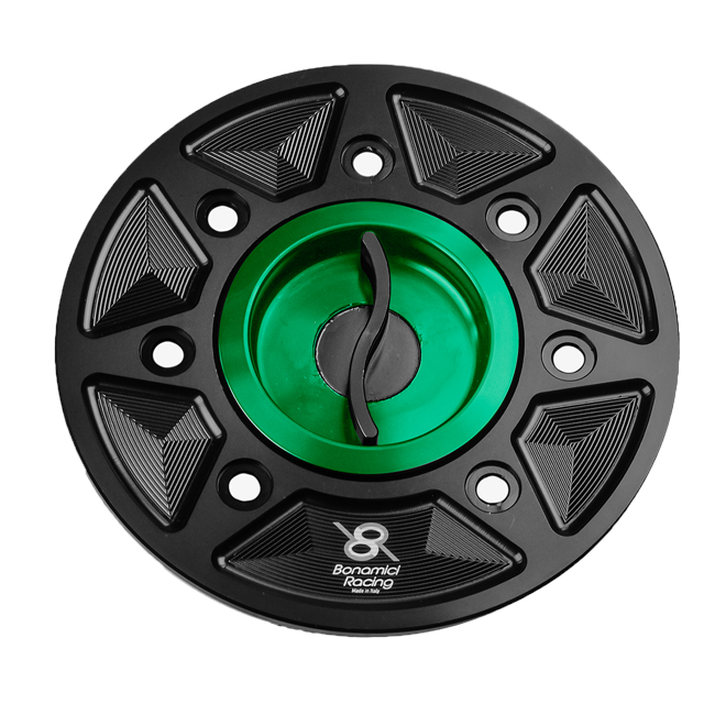 ボナミチ・レーシングのカワサキ ZX-10R/RR (21-25) FC170用クイックリリースタンクキャップ 