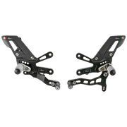 フットペグシステム LighTech リバースシフト Aprilia RSV4/RF/RR/1100 ファクトリー (17-25) FTRAP006/W 