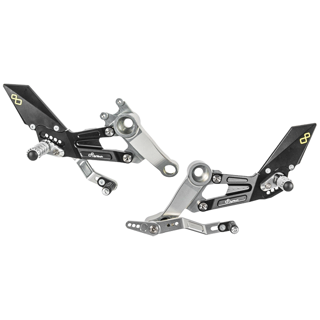 Fußrastenanlage LighTech Aprilia RS 660 (20-25) FTRAP007/W