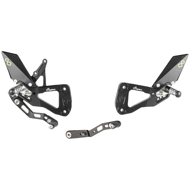 LighTech フットレストキット Suzuki GSX-R 1000 (17-23) FTRSU004/W 