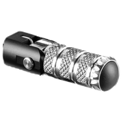 LighTech 交換用折りたたみフットレスト 76.5 mm – シルバー/ブラック | RFTR249-252 