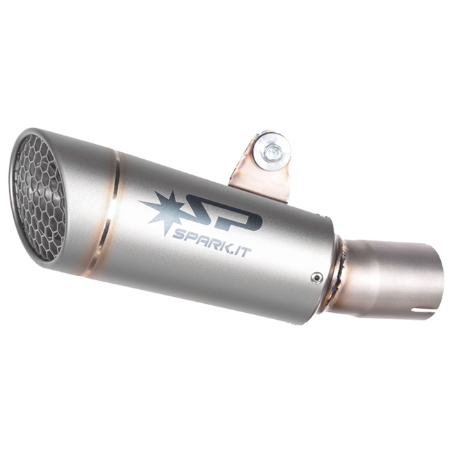 スパークエキゾーストスリップオングリッド-OチタニウムBMW M1000RR K66 (21-25) GBM0702 