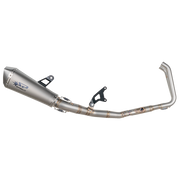 スパークエキゾーストコンプリートシステム チタニウム Konix カワサキ ニンジャ 400 (18-23) GKA8824T 