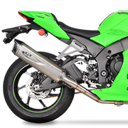 Spark Exhaust Halbkomplette Anlage Satz Force Evo 450 mm Titanium Kawasaki ZX-10R/RR (21-26) GKA8854T