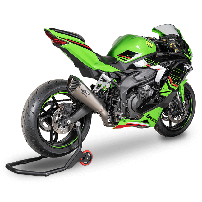 Spark Exhaust Komplettanlage Racing Konix Evo Collector Titanium Kawasaki ZX-4RR (23-26) GKA8856T