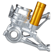 CNCフォークフットセット 108 mm 「GPスタイル」 Motocorse Ducati Panigale V4/S/R (18-24) 