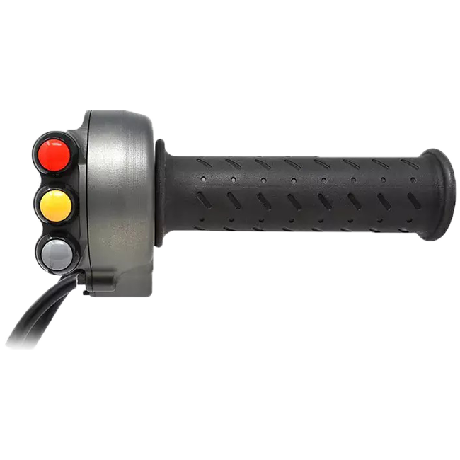 Gasgriffgehäuse mit integriertem Lenkerschalter JetPrime Aprilia RSV4/1100 Factory/RF/RR (17-20) JP ACC 009
