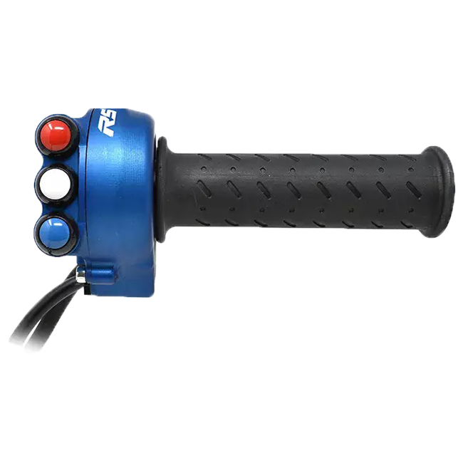 ジェットプライム Aprilia RSV4/RR/1100ファクトリー (21-25) JP ACC 660 RV の統合ハンドルスイッチ付きガスグリップハウジング 