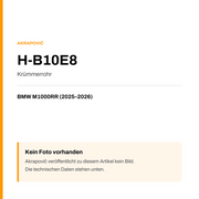 Akrapovic Krümmerrohr BMW M1000RR (25-26) H-B10E8 — Platzhalter, kein Herstellerfoto verfügbar