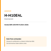 Akrapovic Krümmerrohr Honda CBR 1000 RR-R (24-26) H-H10E4L — Platzhalter, kein Herstellerfoto verfügbar