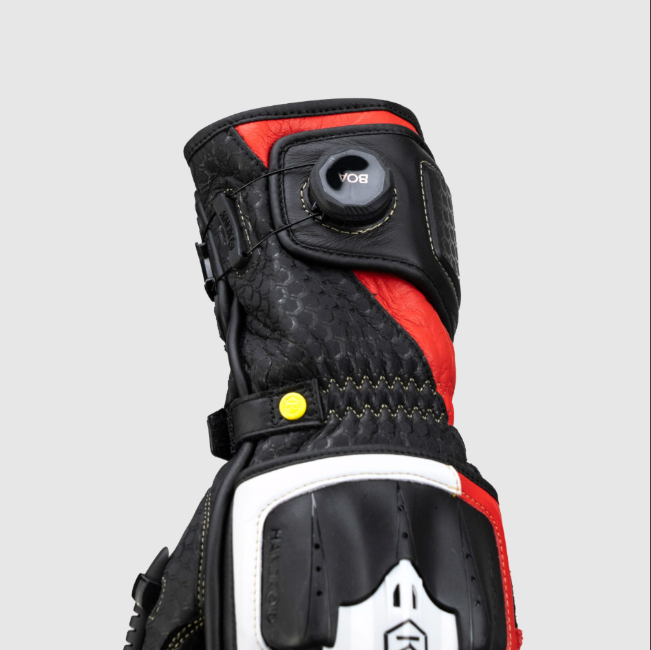 Knox Handroid MK5 レーシングレザーグローブ | メンズ | レッド | 11769404105 